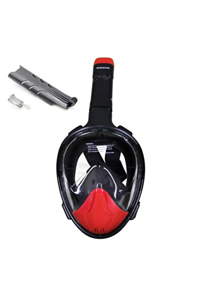 BERMUDA Çocuk Tam Yüz Full Face Şnorkel Maske Seti -xs