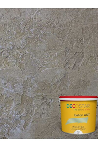 DECOSTAR Açık Gri Beton Art Sıva 15 Kg