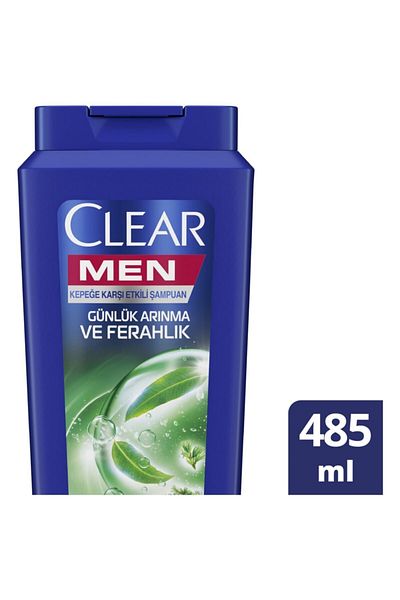 Clear 485 Ml 3-Piece Advantage Pack - Men Anti-Dandruff Shampoo Daily Purification and Freshness