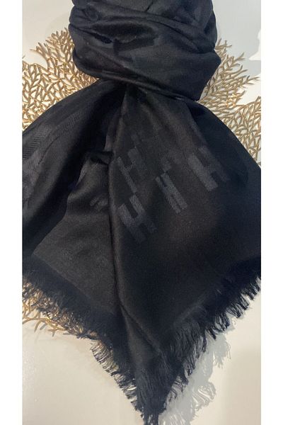 Nilbutik Σάλι Hermes με μείγμα από μεταξωτό κασμίρ