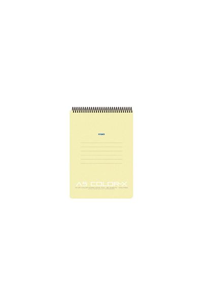 Gıpta Memo Pad Color-x Spiral Plastic Cover A5 80 Yp Striped 3652