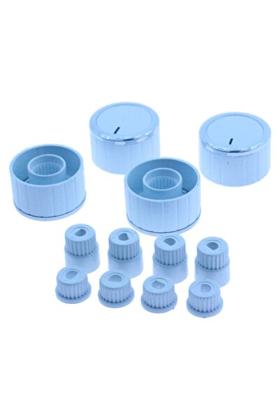 Universal Set Üstü Ocak Ve Fırın Düğme Takımı - Beyaz