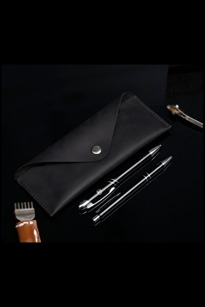 Lost Slope Leather Pen Holder - Real Leather & Handmade