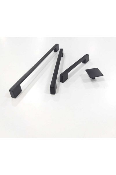 ARON 147 Kale 192 Matte Black Handle Furniture Cloakroom Drawer Cabinet Handle 192mm