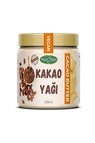 Phytoflora Katı Yenilebilir Soğuk Sıkım Kakao Yağı Cacao Butter 160ml