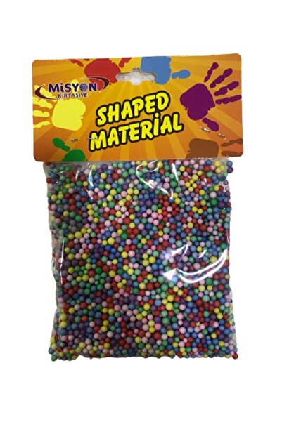 Misyon Poşetli Renkli Minik Köpükler Slime Köpüğü