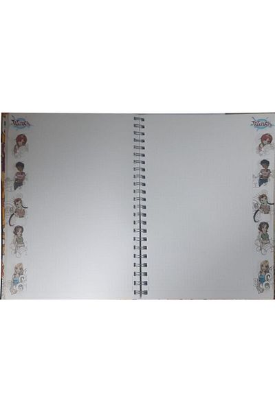 Umur Hard Cover Checkered A4 Notebook 150 Sheets