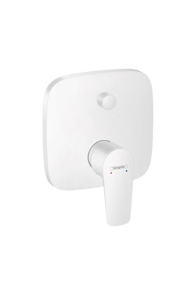 Hansgrohe White Talis E Concealed Bathroom Faucet 71745700