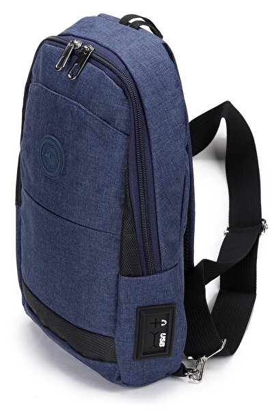 Strong Bag Міцна сумка на груди та спину з одним ременем та навушниками, сумка через плече Body Bag Tk01