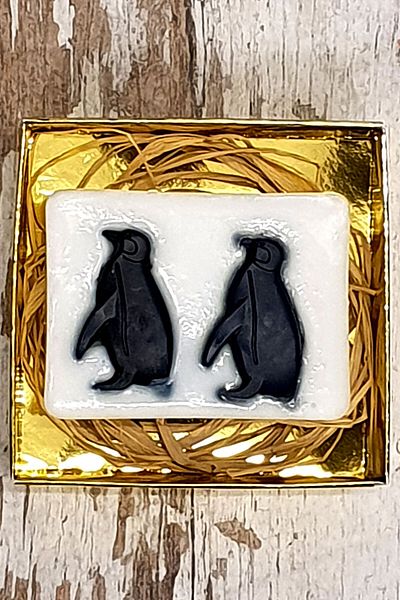 FANTASTİK SANAT ATÖLYESİ Decorative Gift Penguin Model Decorative Ocean Scented Bathroom and Hand Soap