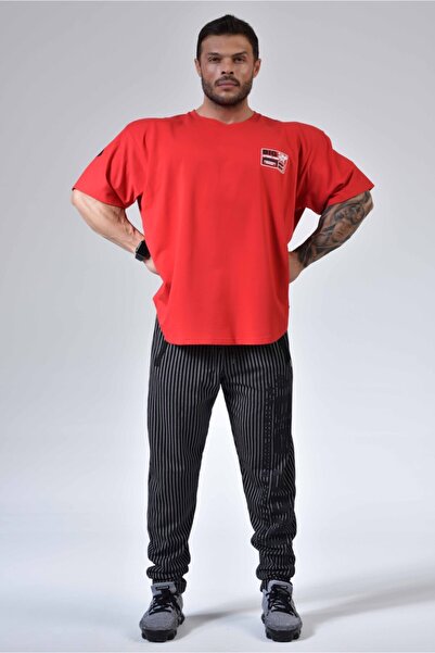 Big Sam Relaxed Cut Red T-Shirt 3213