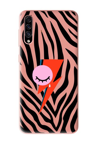 Spoyi Samsung A30S - A50 Compatible Flash Design Powder Launch Phone Case