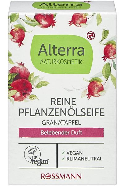Alterra 100% Natural Pomegranate Extract Herbal Bath Soap - 100 g