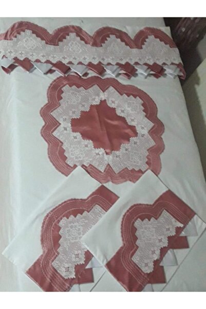 bursa çeyiz El Işi Dantel Göbekli Nevresim Takımı Ithal Saten Çarşafının Iki ...