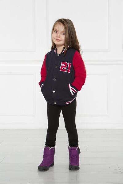 GÖKÇECİK TEKSTİL Kids Unisex Kids College Coat Kidsabu