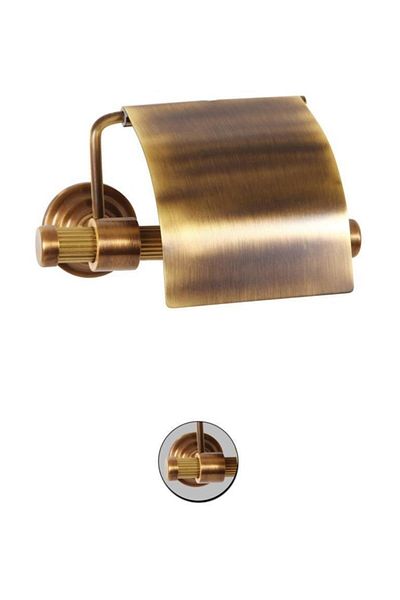 Maya Line Antique Covered Paper Holder 100% Brass