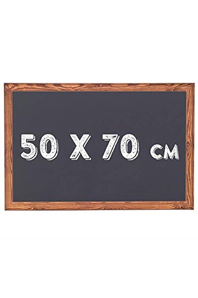 Chalky Marca: Tablă de scris de 50x70 cm cu ramă din lemn - Tablă de scris cu...