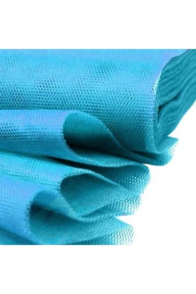 Aker Hediyelik Τυρκουάζ γρεκό τούλι 2 μέτρα Honeycomb Semin Fabric Bundle Suitcase Τυρκουάζ Στολίδι Στολίδι Τούλι
