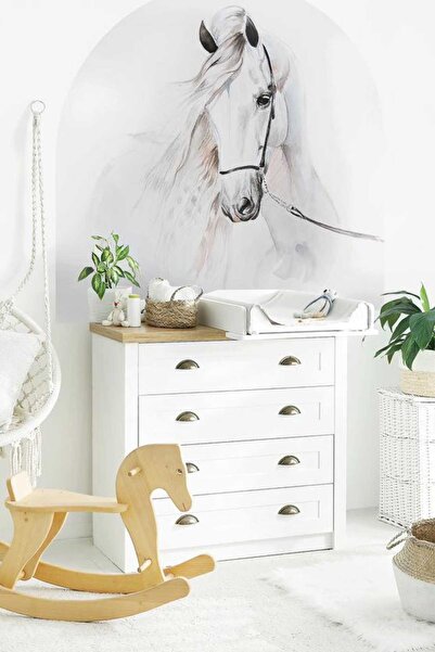 Sticker Ekspres Zarif At Arch (kemer) Duvar Stickerı