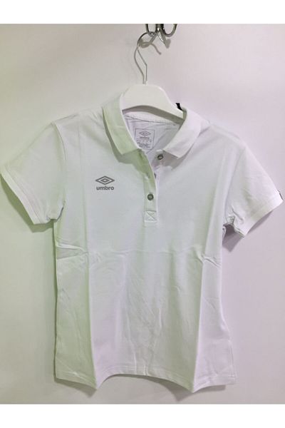 UMBRO Vf 0033 Λευκό γυναικείο μπλουζάκι Poloyaka
