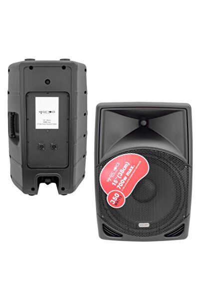 MagicVoice Magıcvoıce Mv-3415 38 Cm 700 W 15 Plastik Kabin Pasif Hoparlör (KÖ...