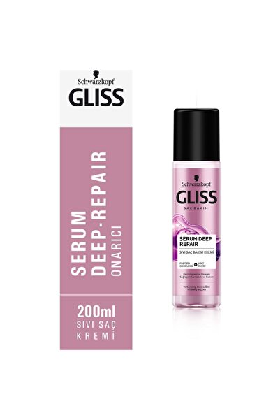Gliss Serum Deep Repair Sıvı Saç Kremi 200 Ml