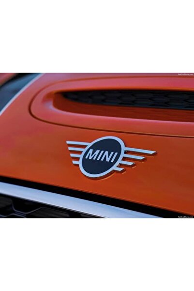 RoseTR Mini Cooper F Serisi Mini Logo Amblem F54 F55 F56 F60 Krom Siyah Renk