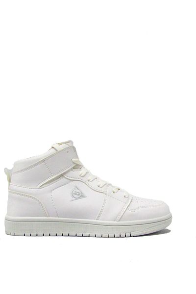 DUNLOP Λευκά αθλητικά παπούτσια Unisex μέχρι τον αστράγαλο
