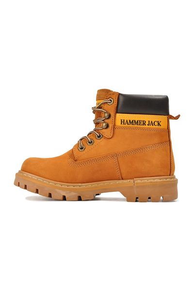 Hammer Jack Ботуши Robinson от естествена кожа с канела и набук