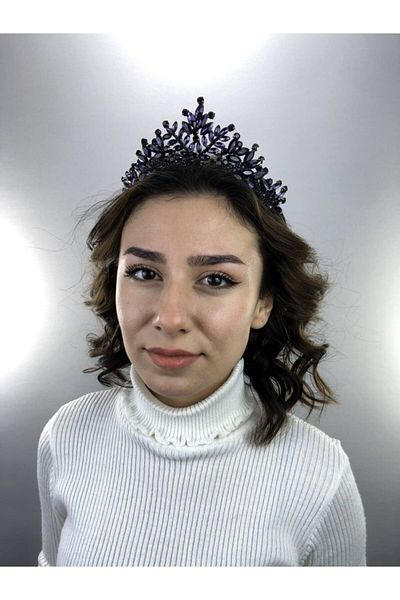 Hobigram Coroana de mireasa Lucia Henna si mov – Design special, Accesoriu, Producție de calitate, Stil atrăgător
