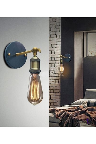 RİOLİGHT Retro Antique Articulated Sconce