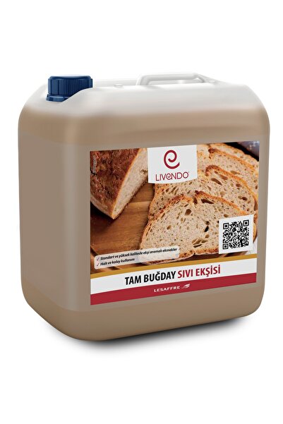 Livendo Tam Buğday Sıvı Ekşi Maya 5 Kg (BİDON)