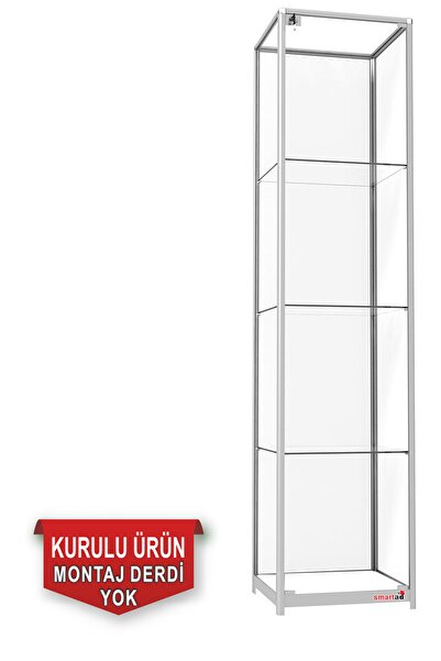 Cam Dolap Camlı Vitrin - Camlı Dolap - Camlı Koleksiyon Vitrini - Cam Raf - K...