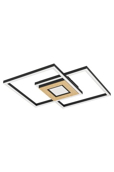 Eglo 99659 Indoor "Marınello" Black, Brown Color Aluminum, Steel, Wooden Ceiling Lighting