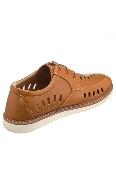İriadam 45 - 46 - 47 - 48 - 49 - 50 Ag1977 Tan Thermo Base 4 Seasons Usable Large Size Calf Leather