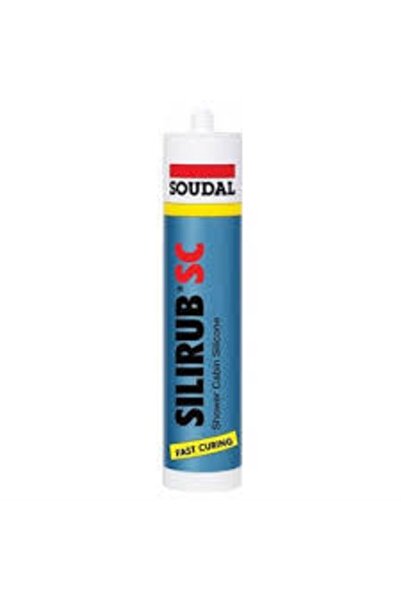 Soudal Sılırub Sc Duşakabin Slikonu Şeffaf 310 Ml.