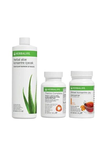 Herbalife Aleo Konsantre Içecek Thermo Tablet 50g Şeftalili Çay