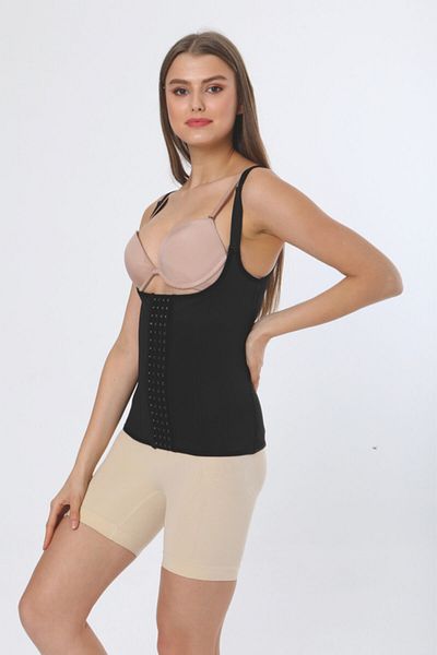 GRİMOR Life Postpartum Firming Corset with Straps Steel Underwire Latex