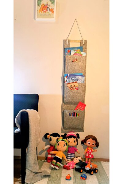 Brand Guard Art Bee Felt Hanging Kids Room Organizer