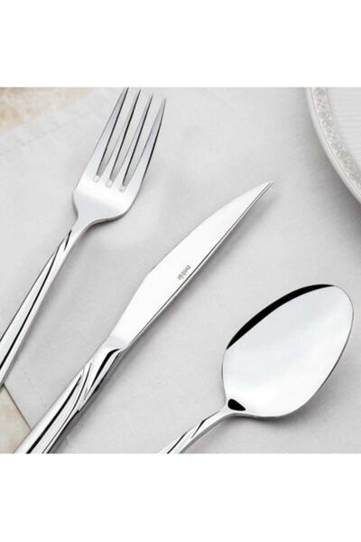 Nehir Fiesta Plain 12 Pieces Dinner Spoon Set