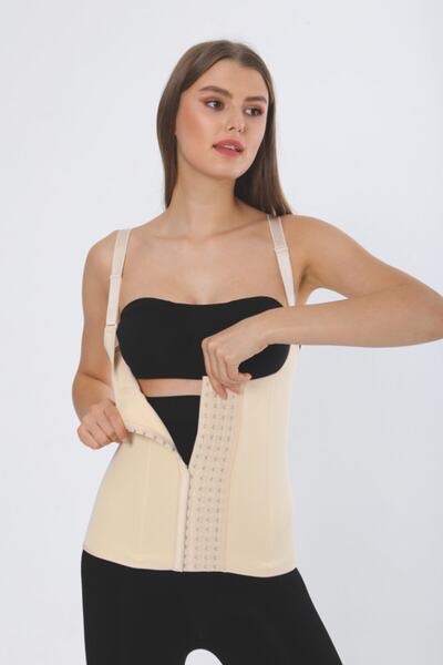 GRİMOR Life Latex Strap Firming Corset with Steel Underwire