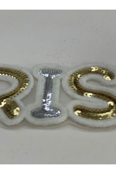 Gönülden Tasarım 21x7 Cm Paris Sequin Applique
