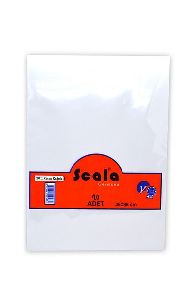 fourArt 20 Pieces Economical Student Type 90 Gr Picture Paper