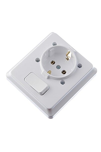 Tek-İş Marka: Tek-ış 524335 Priz Anahtarlı, Beyaz Kategori: Anahtarlar