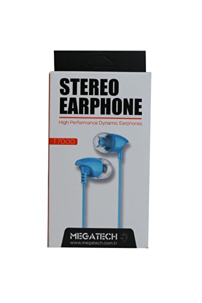 MEGATECH Universal Mikrofonlu Telefon Kutulu Bilisterli Kulaklık Uyumlu