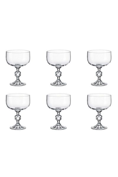 ernshop Bohemia Crystal Crystal Claudia Ice Cream Snack Bowl 6 Pieces 200 ml Clx-b40149-200