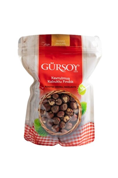 Gürsoy Kavrulmuş Kabuklu Fındık Doypack 500 G
