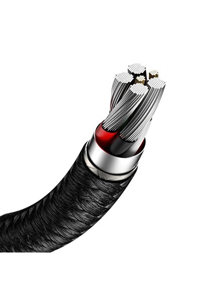 Baseus Cafule Series Metal Usb To Type C 40w 1 Metre Şarj Data Kablosu
