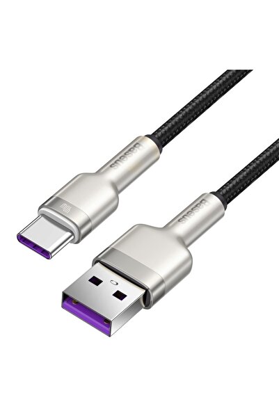 Baseus Cafule Series Metal Usb To Type C 40w 1 Metre Şarj Data Kablosu