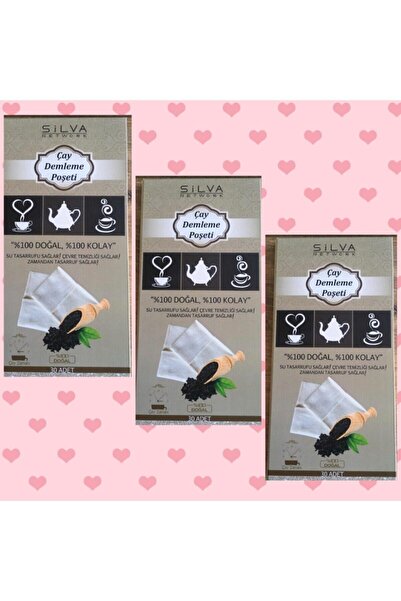 Silva Çay Demleme Poşeti 3 Paket / Dg